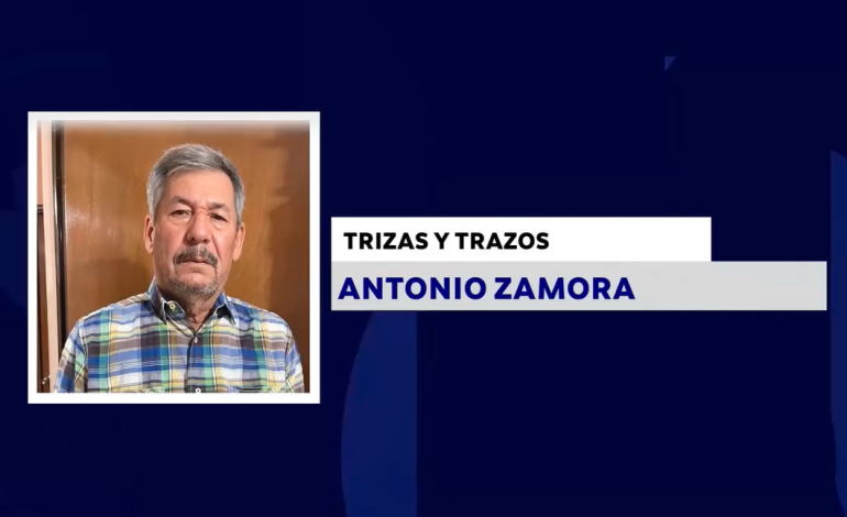 TRIZAS Y TRAZOS CON ANTONIO ZAMORA